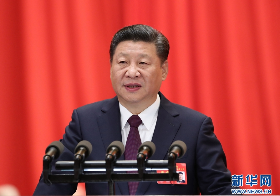 习近平代表第十八届中央委员会向大会作汇报